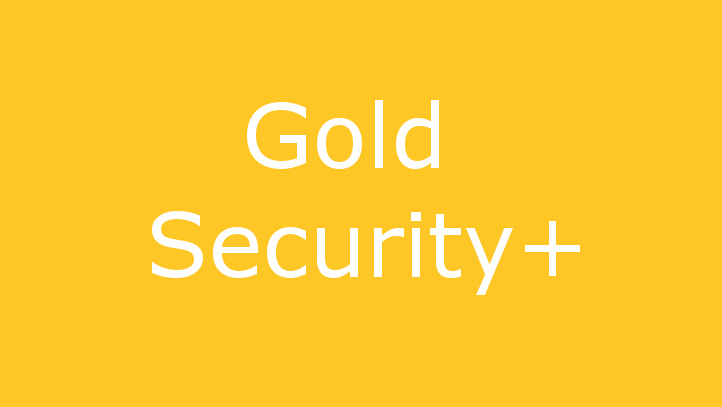 Gold Security+ Solution